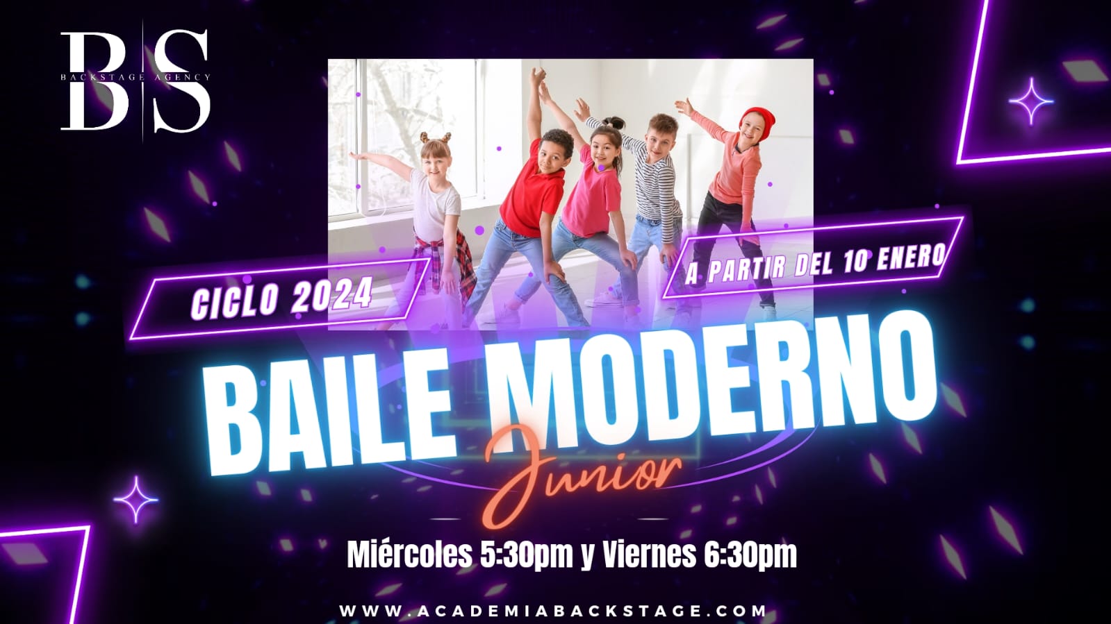 Baile Junior - Academia Backstage