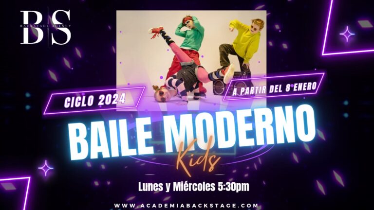 Baile Moderno Kids